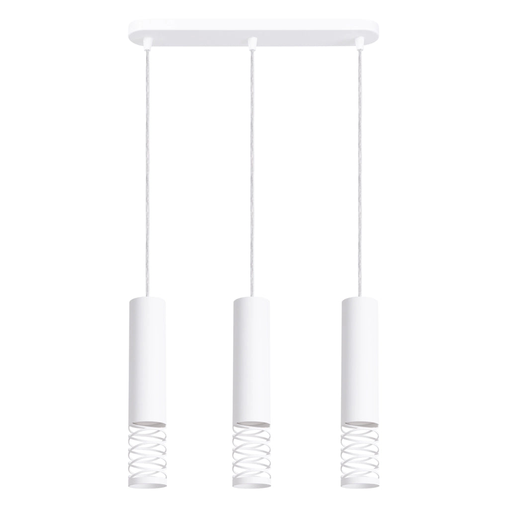 Lampada a sospensione LAMI 3L bianco