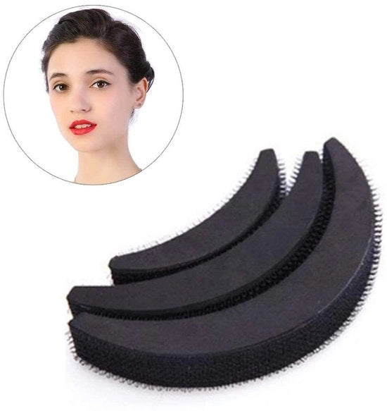Accessori per capelli - Fattore di volume - 9 pezzi - Antiscivolo - Accessori per capelli - Anelli voluminosi - Plastica - 80/110/130 mm - Accessori per capelli