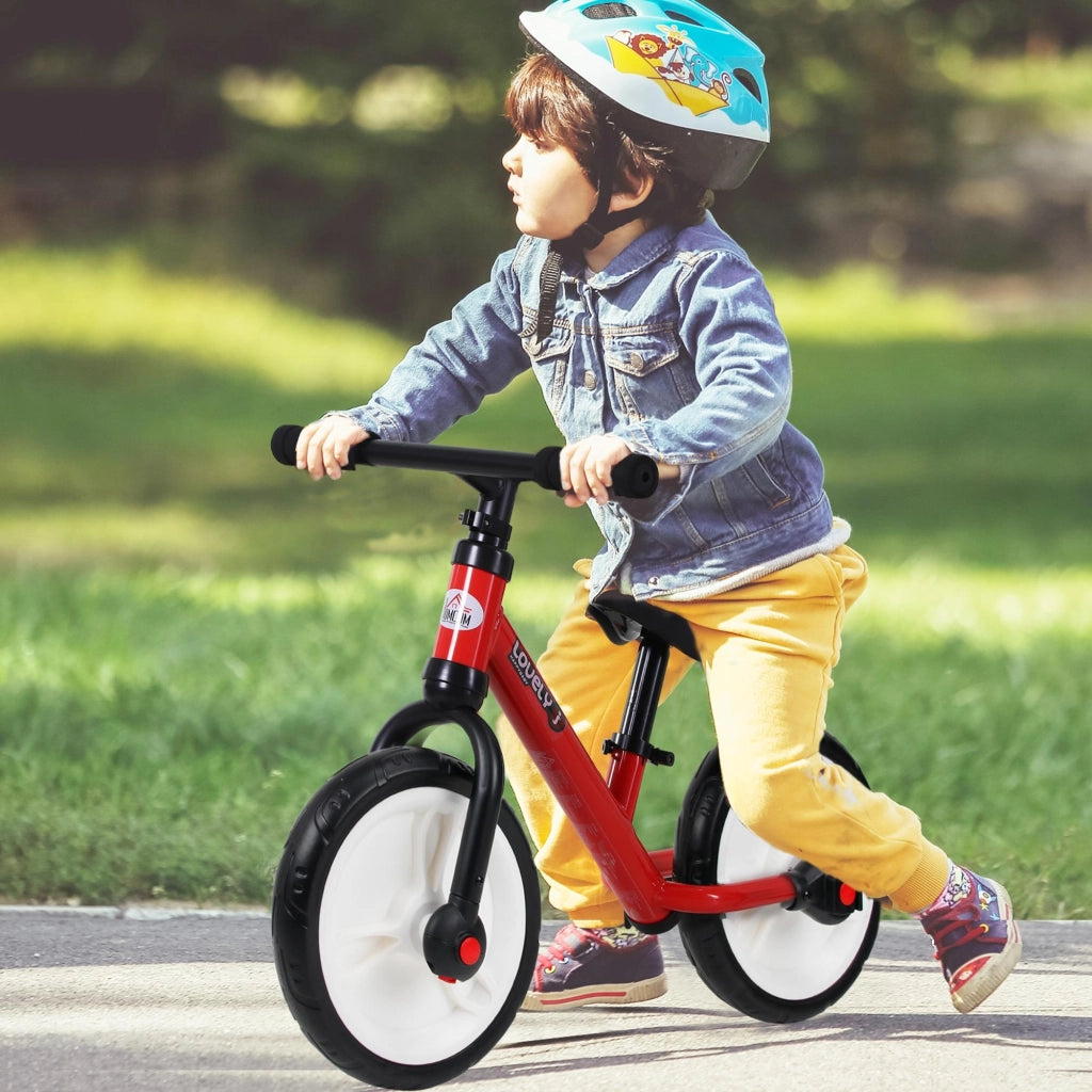 Bicicletta Bambini 2 in 1 ¨C zephmum ¨C Rosso, Acciaio, 12'