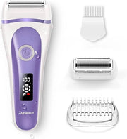 Scheerapparaat elettrico per donne, Trimmer elettrico per donne, Trimmer elettrico con carica ricaricabile, Trimmer elettrico per donne con funzione di asciugatura, Scheerapparaat elettrico per donne con carica ricaricabile