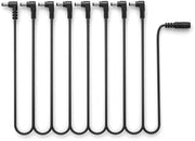 Cavo di rete a 8 vie a catena di fiori - Pedale di effetto per chitarra - Cavo di separazione della corrente - 24 AWG rame - 2,45 m di lunghezza - Resistente e leggero - Cavo di alimentazione