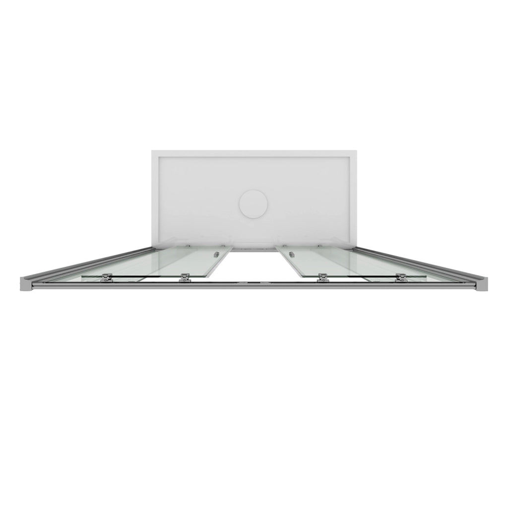 Porta Doccia 140CM H185 stampato C  mod. Replay 2 Ante