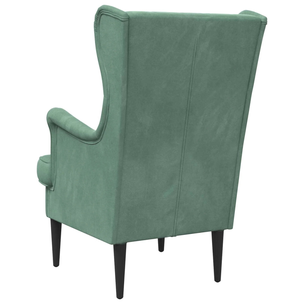 Poltrona Verde Mare Velluto 42029946