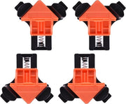 Set di clip per lavorazione del legno a angolo - Clip per lavorazione del legno a angolo - Clip per legno a 90 gradi - Clip a angolo - Clip per legno - Clip per lavorazione del legno - Clip a 90 gradi - 4 pezzi - 5-22mm