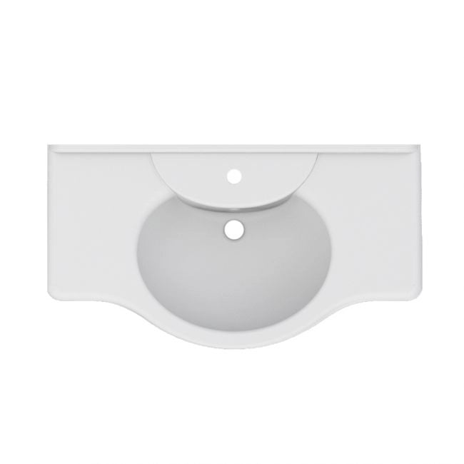 Lavabo a parete Consolle Universale 75 cm 85 cm 105 cm - Misura 75 cm