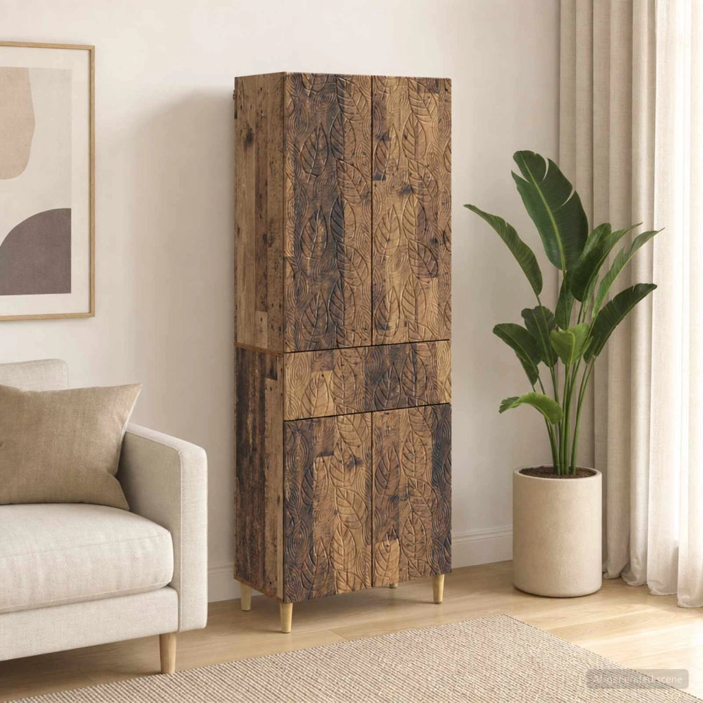 Set di armadi 2 pz Legno antico Legno ingegnerizzato 3416752