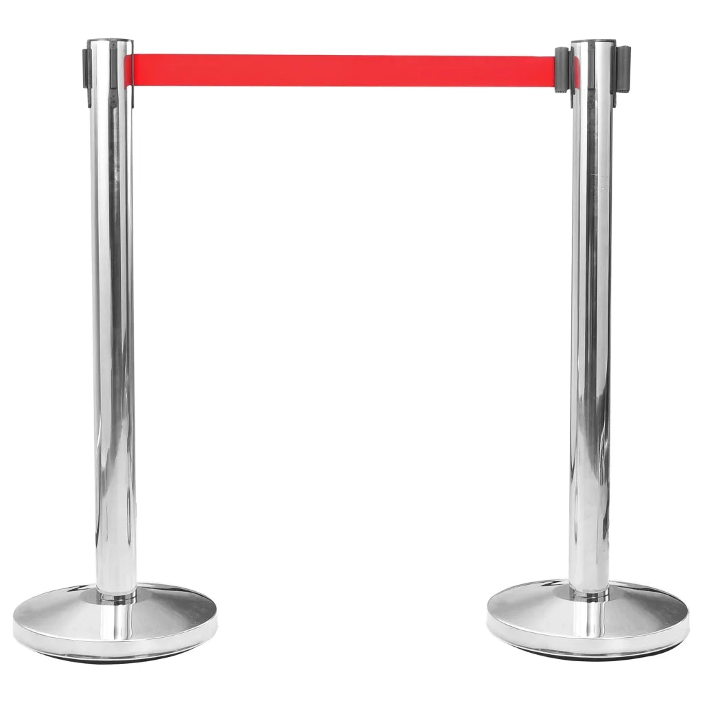Palletto con Nastro Estraibile per Aeroporto in Acciaio Argento CFW3879917