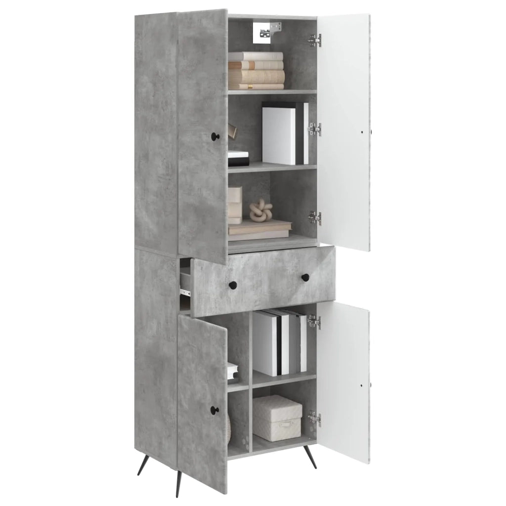 2 pcs Grigio Cemento