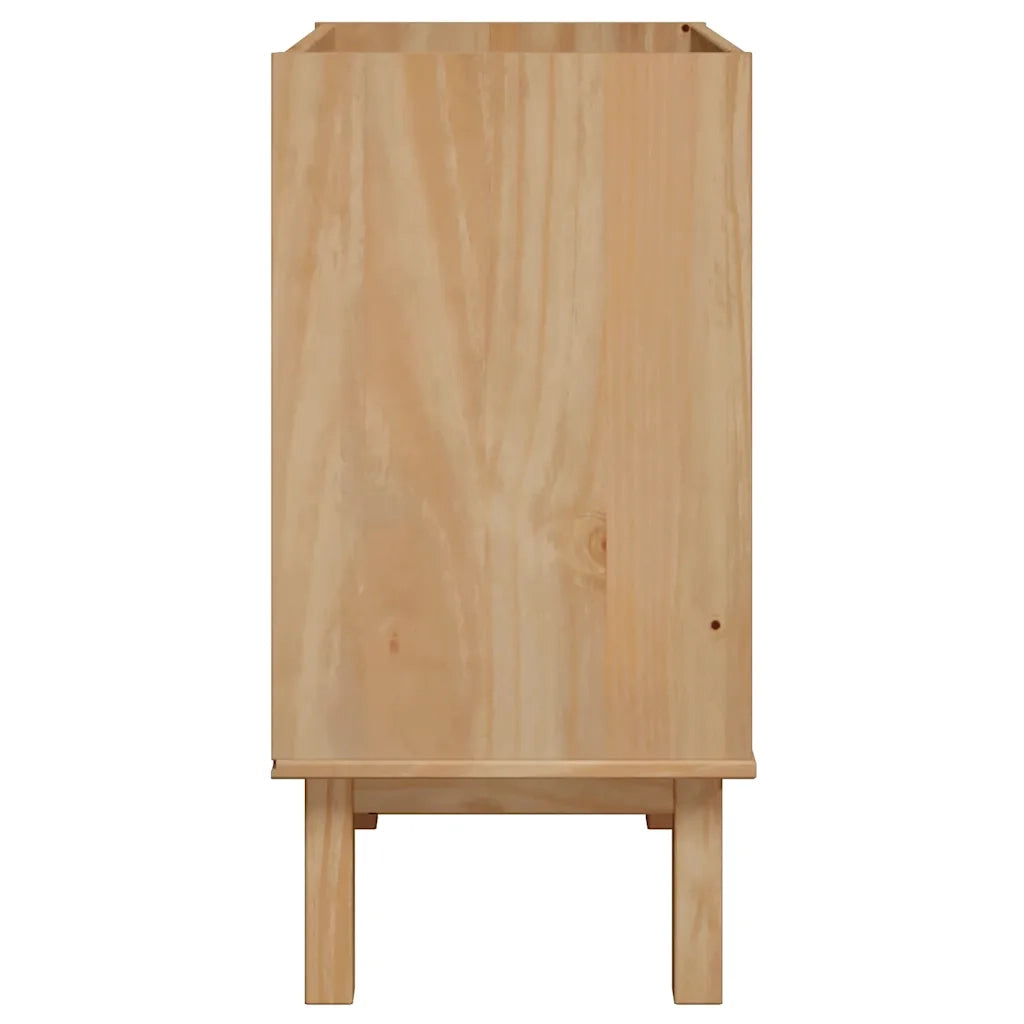 Mobile da Bagno OTTA 59x40x80 cm in Legno Massello di Pino