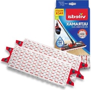 Sostituzione UltraMax 2 per confezione - adatto per sistemi di asciugamano piatto - tipi di pavimento - elimina il 99% dei batteri con acqua.