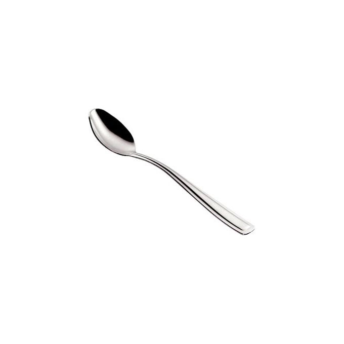 Salvinelli F100CARI Modello Rimini Cucchiaino Cappuccino Acciaio Inox 130 mm Lavabile in Lavastoviglie colore Silver