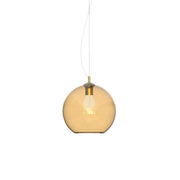 Lampada da soffitto Collezione NEMO Ambra Altezza Regolabile Metallo/Vetro Ideal Lux