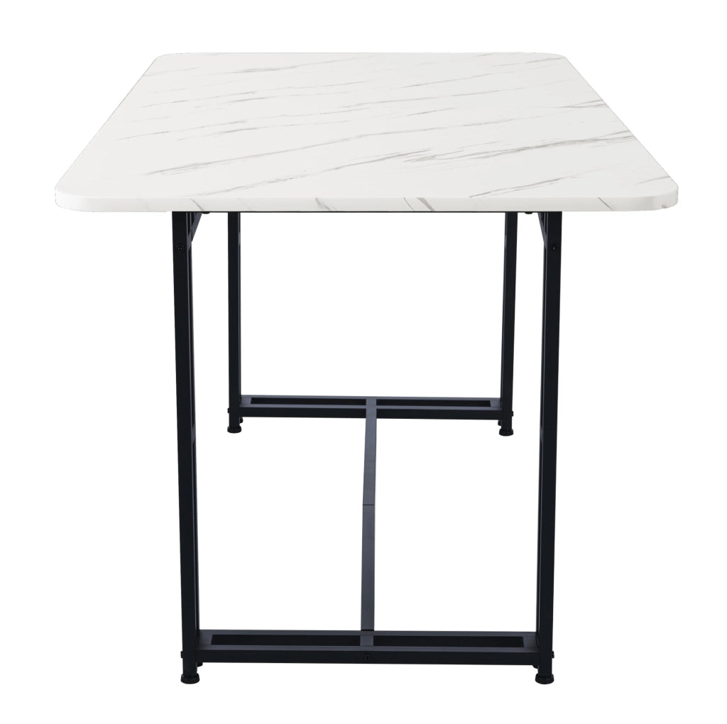 Set tavolo da pranzo 120x70 cm; con 4 sedie; MDF e velluto nero