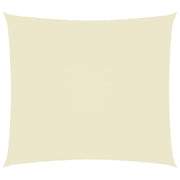 Vela ombreggiante/ombrellone rettangolare in tessuto Oxford 3,5 x 4,5 m crema 02_0009642