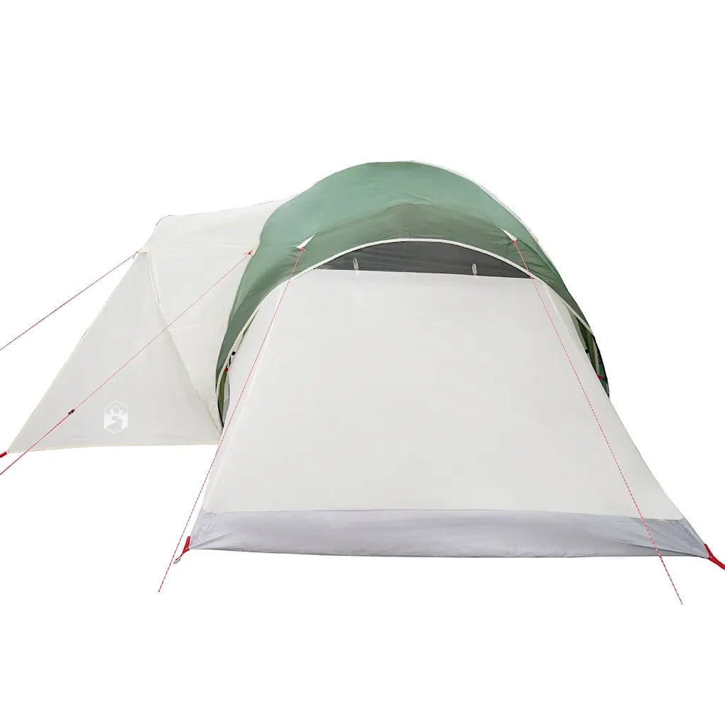 Tenda da Campeggio a Cupola per 6 Persone-Tenda per Escursionismo Verde Impermeabile 465088