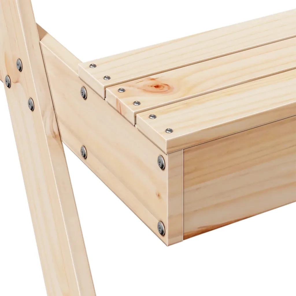 Tavolo Picnic con Sabbiera per Bambini Legno Massello di Pino 832592