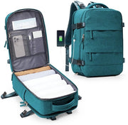 Borsa da Viaggio Grande per Donne, Borsa da Mano, Borsa da Campeggio, Borsa da Sport All'aperto, Borsa da Giorno, Borsa da Scuola, 14 Pollici Laptop con Tasca per Scarpe e Tasca per Laptop