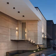 Faretto Esterno Moderno Kinsley Alluminio Bianco 1 Luce Gu10 Ip54