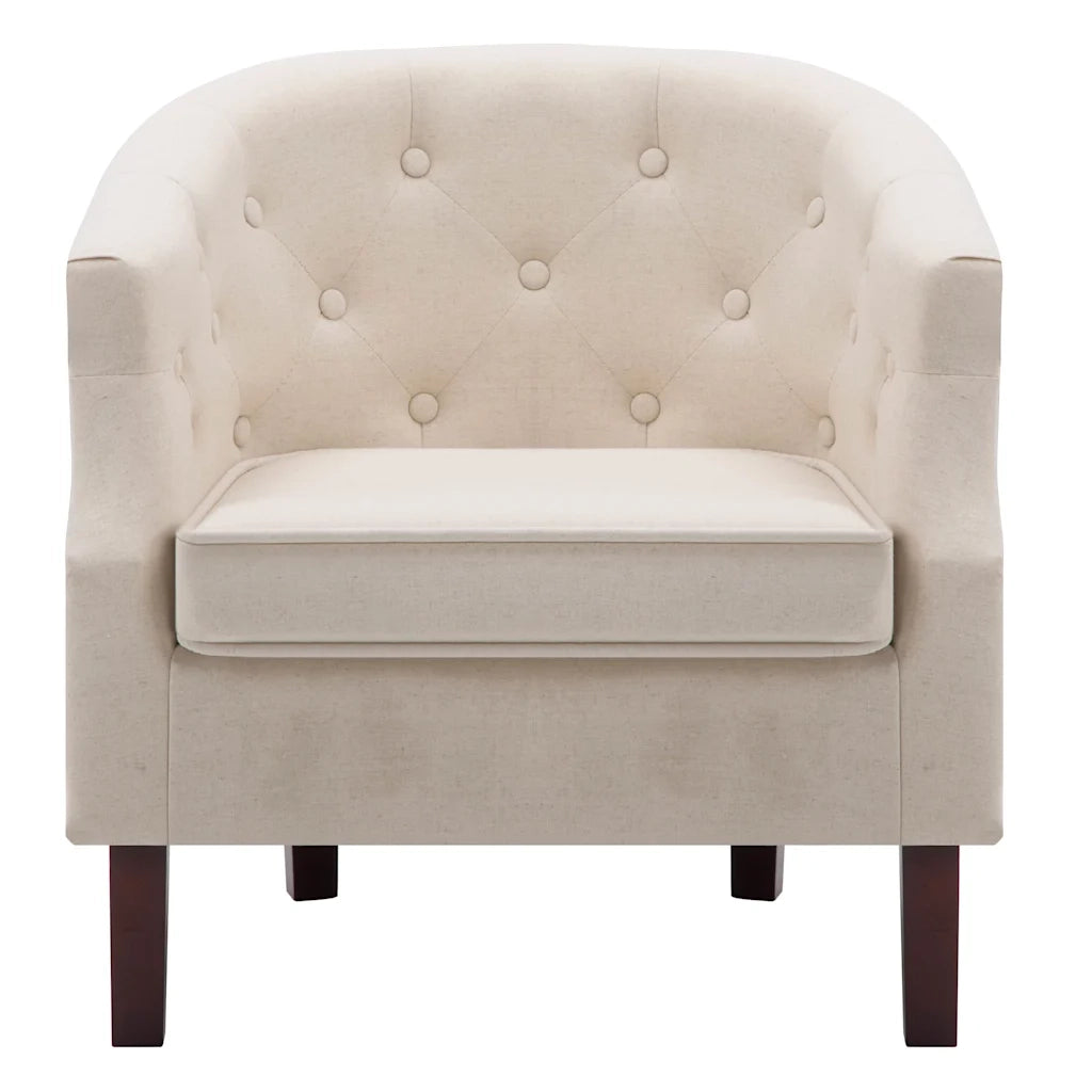 Poltroncina-Poltrona Beige in Tessuto 920856