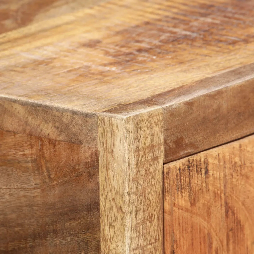 Tavolo Consolle Oro 90x30x75 cm in Legno Massello di Recupero cod mxl 19144