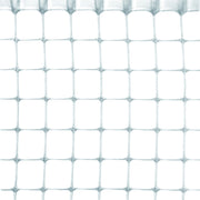 RETE IN PLASTICA QUADRANET X BALCONI maglia  mm.10x10 rotolo mt.50 H. cm. 100 - Bianco