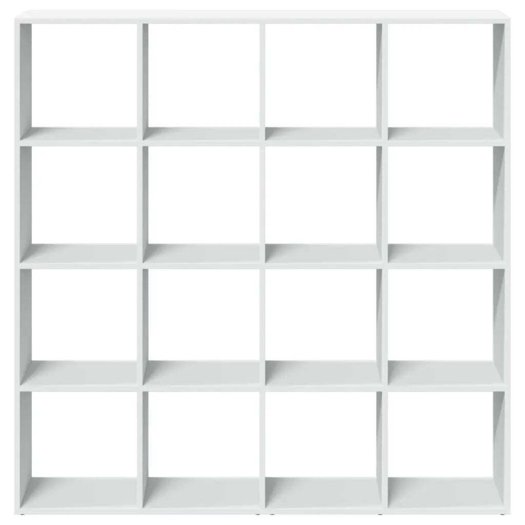 Libreria Bianca 137,5x29x137,5 cm in Legno Multistrato 3310289
