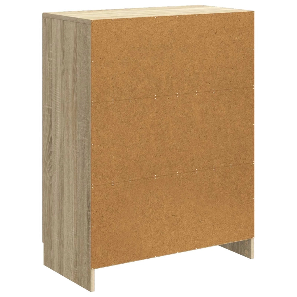 Credenza Rovere Sonoma 66 x 34,5 x 87 cm Legno ingegnerizzato