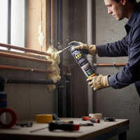 Polipur 888 schiuma poliuretanica monocomponente per isolamento 2 pezzi