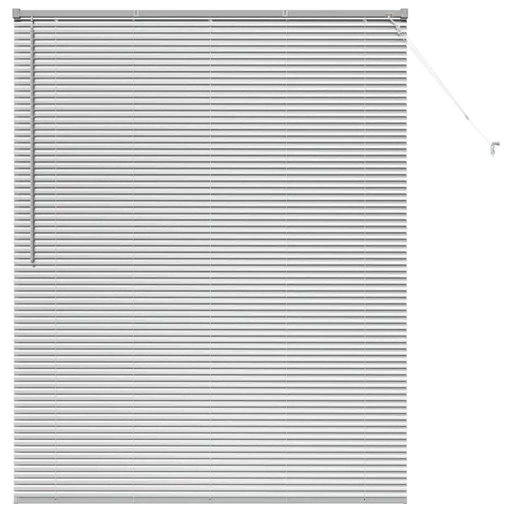 Tendaggi a Veneziana | Tenda a lamelle Argento 175 x 150 cm Alluminio