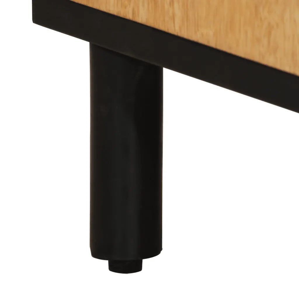 Mobile Porta TV 105x33x46cm in Legno Massello di Mango 358212