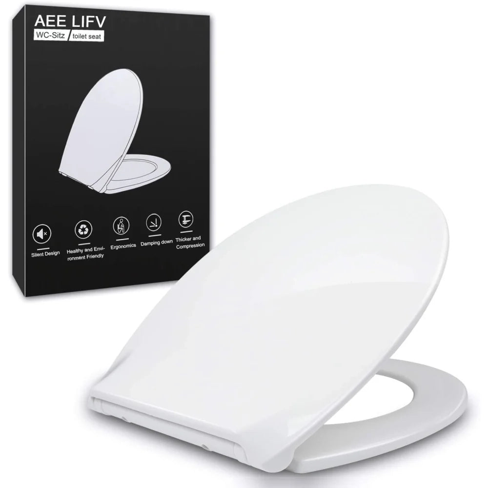 Sedile wc copriwater universale o forma rotonda, coprivaso tavol