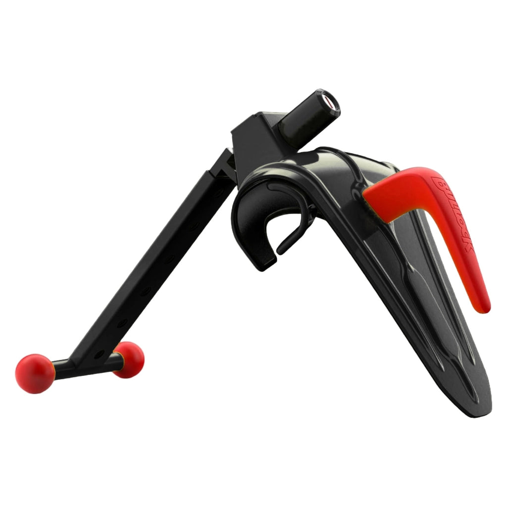 Bullock Defender Pro, Blocca Volante Antifurto Universale, Scudo di Sicurezza in Lega Rinforzata, Ideale per City Car, Black