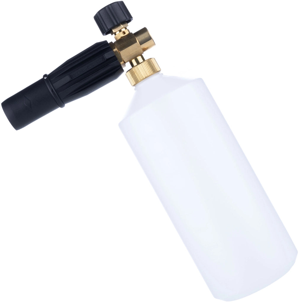 Pistola Schiumogena S0401 1000ml – Ugello 1,23mm | Max 220bar, 60°C | Compatibile con Idropulitrice G1/4F