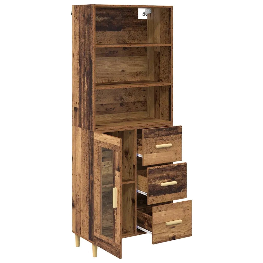 Credenza Legno vecchio 69,5 x 34 x 180 cm Legno multistrato 3415757