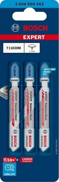 2608900562 - Set 3 lame per seghetto alternativo T 188 EHM for stainless steel