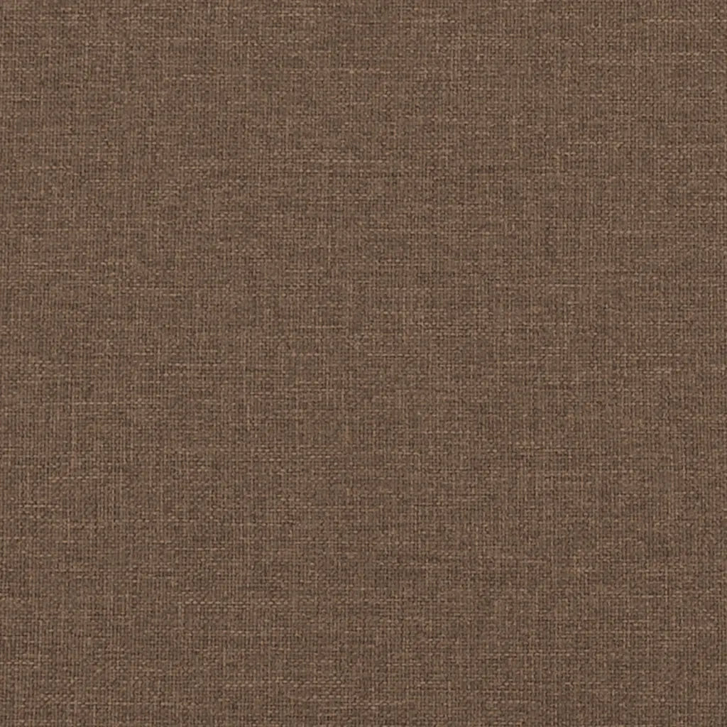 Poggiapiedi Marrone 70x55x41 cm in Tessuto 349306