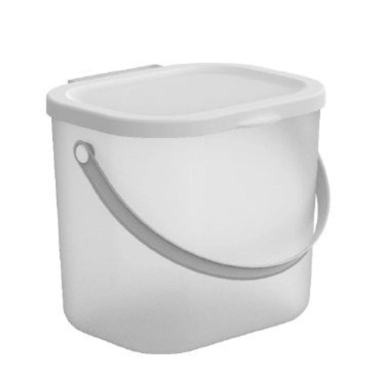 CONTENITORE DETERSIVI SFUSI 6 L ALBULA Bianco