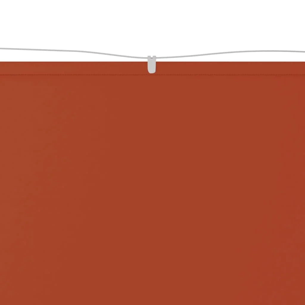 Tenda da sole verticale 140 x 800 cm tessuto oxford arancione 02_0007663