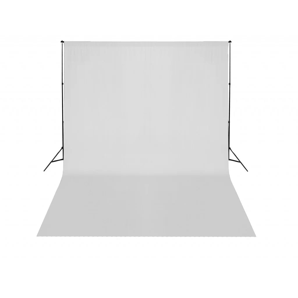 Kit completo per studio fotografico + fondale bianco senza soluzione di continuità 3x3 m studio fotografico/video professionale 1802012/4