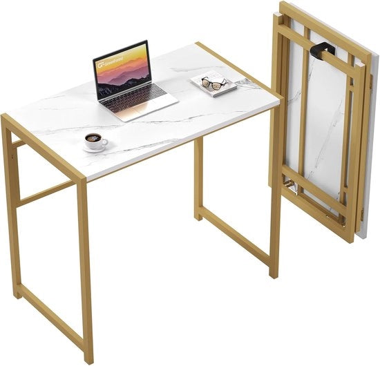 Scrivania Ripiegabile 80x48cm - Stazione di Lavoro Spazievanzeggiante per Casa e Ufficio