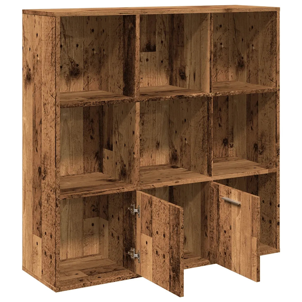 vidaXL Libreria Legno Antico 98x29x97,5 cm in Legno Multistrato