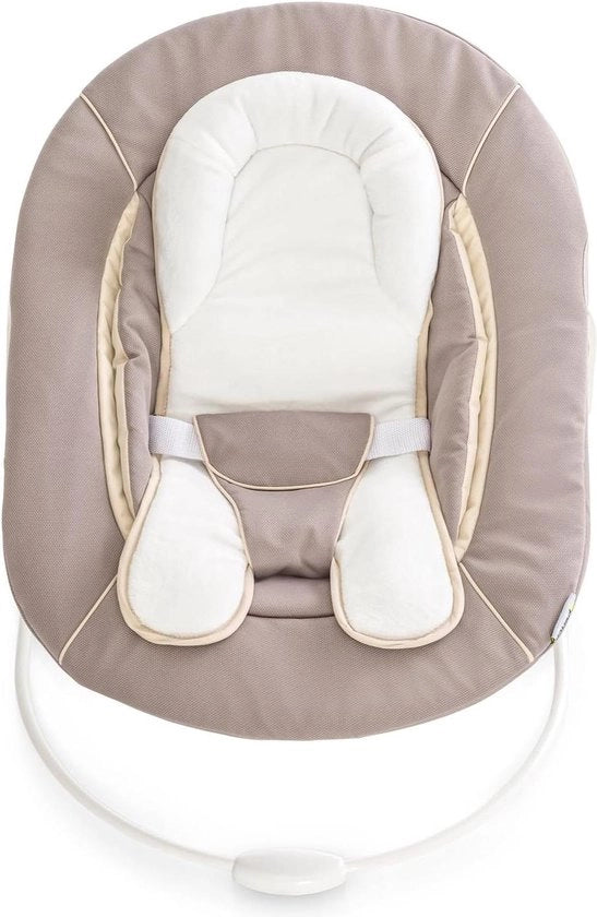 Set 2 in 1 per neonati - seggiolino da 0 a 13 kg - riduzione dimensioni - colore beige