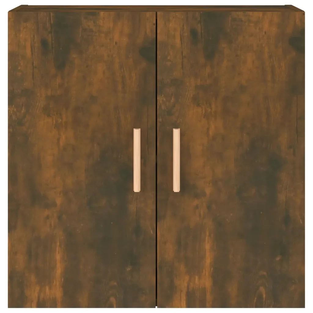 Mobile Pensile Rovere Fumo 60x30x60 cm Legno Multistrato 817591