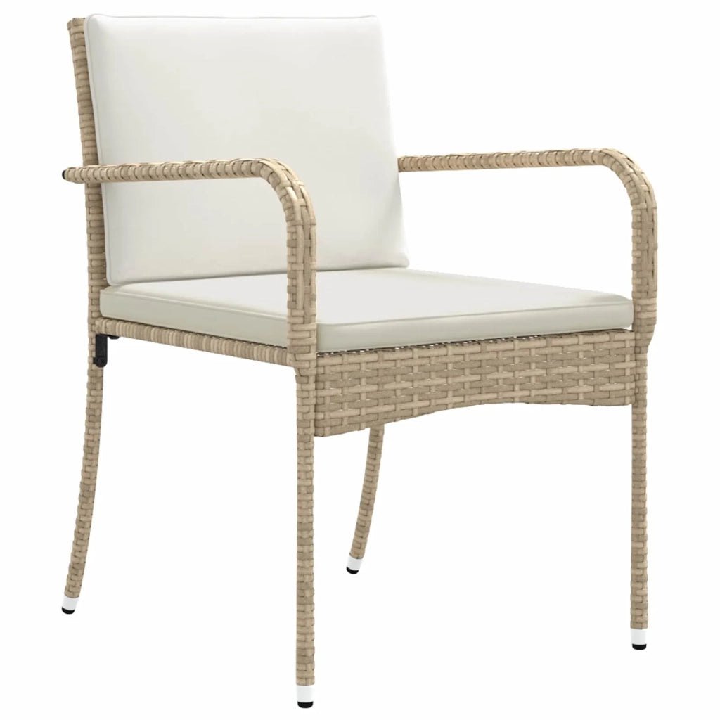 Set da giardino Beige polyrattan 42025104