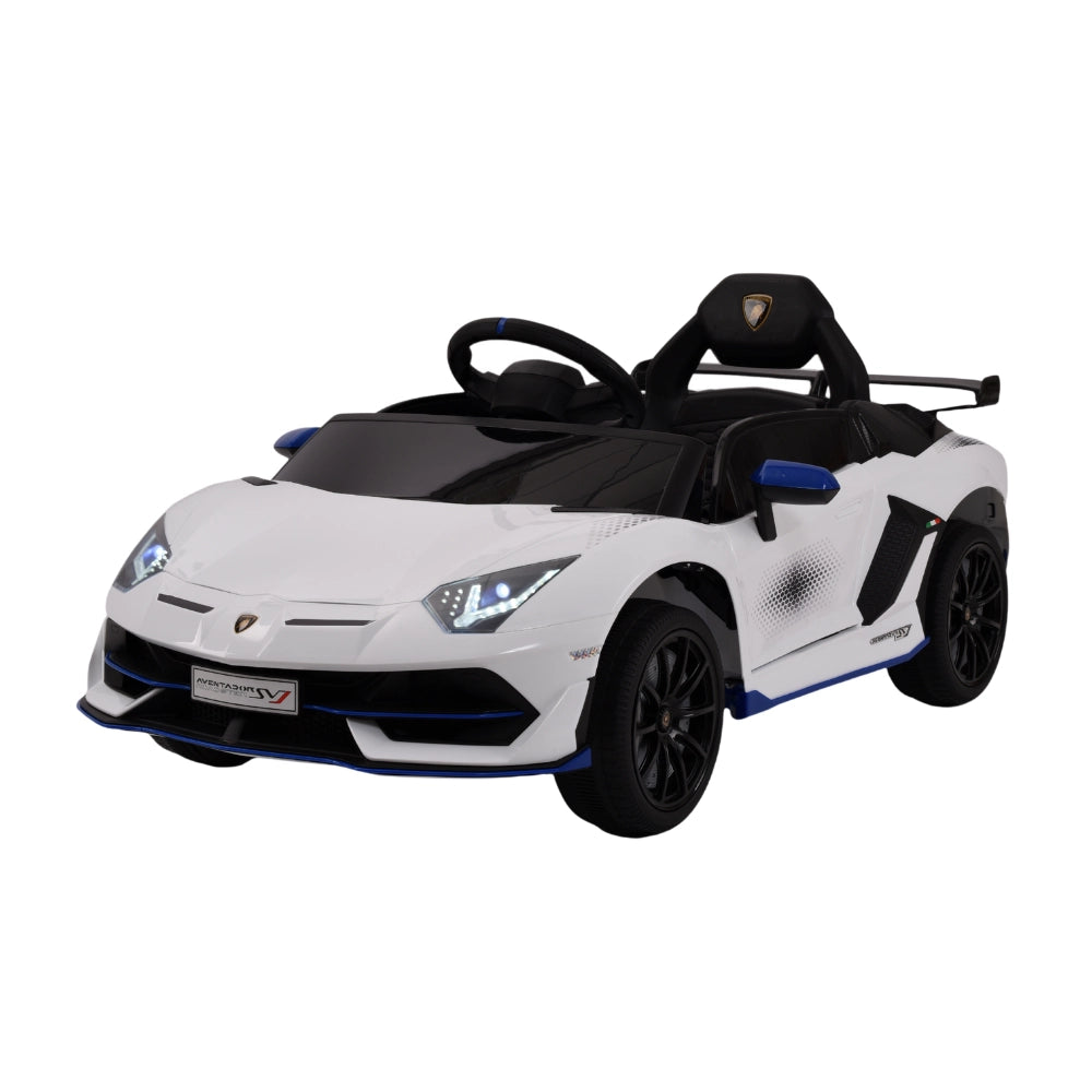 Tecnobike Shop - Auto Elettrica Per Bambini Lamborghini Svj Small 12V-Bianco