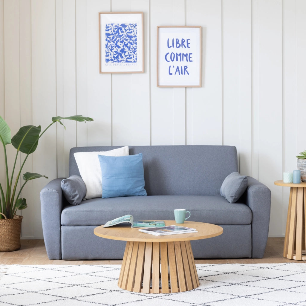 LIVTavolino rotondo 80cm in stile scandinavo