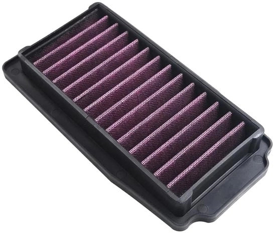 Filtro dell'aria per motori - Aria prefiltrata - Aria filtrata - Filtro dell'aria sostitutivo - Compatibile con SUZUKI - Materiale plastico + carta filtro - Migliorata efficienza del motore - Filtro dell'aria per motori