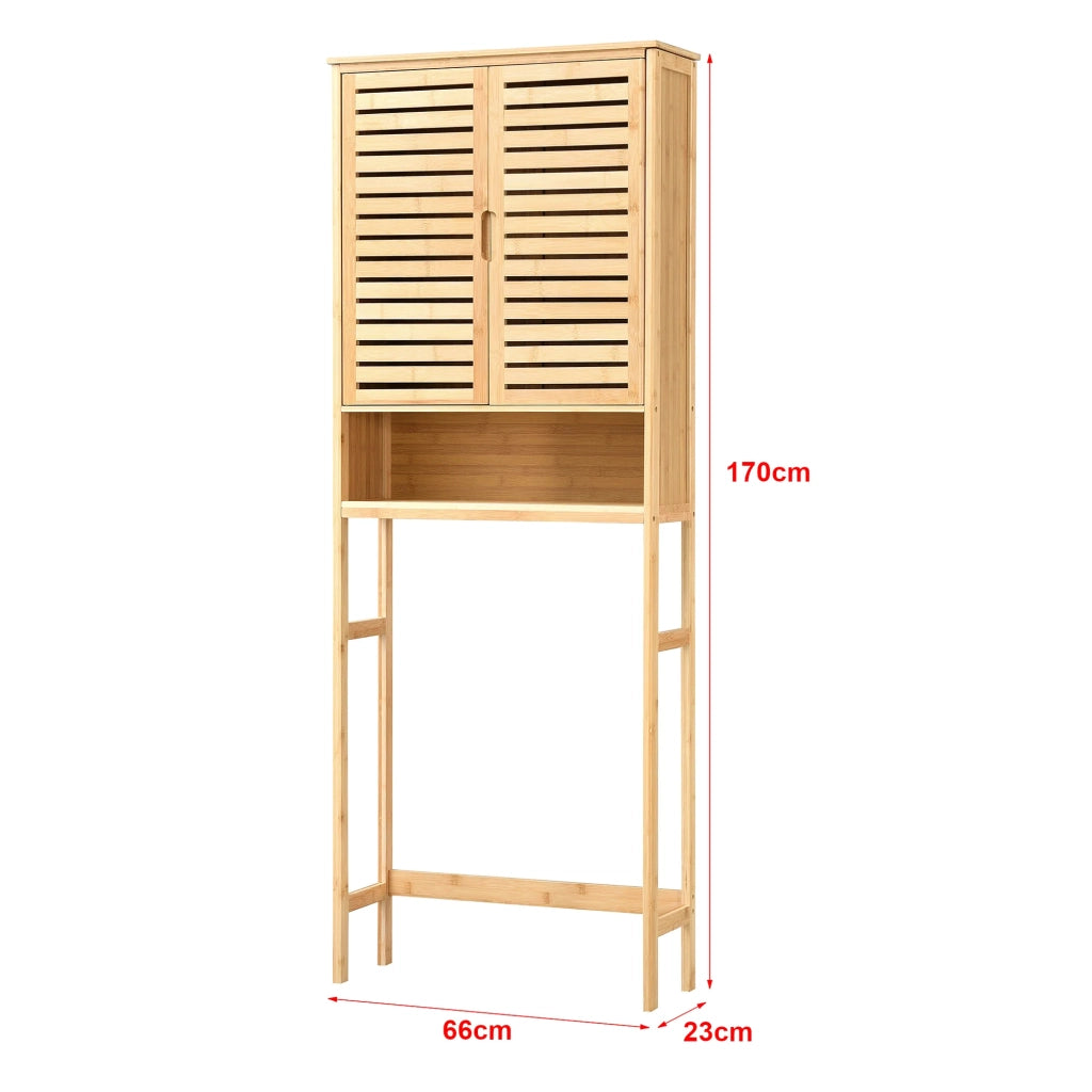 Mobile contenitore per WC con 2 ante 170 x 66 x 23 cm 03_0006848