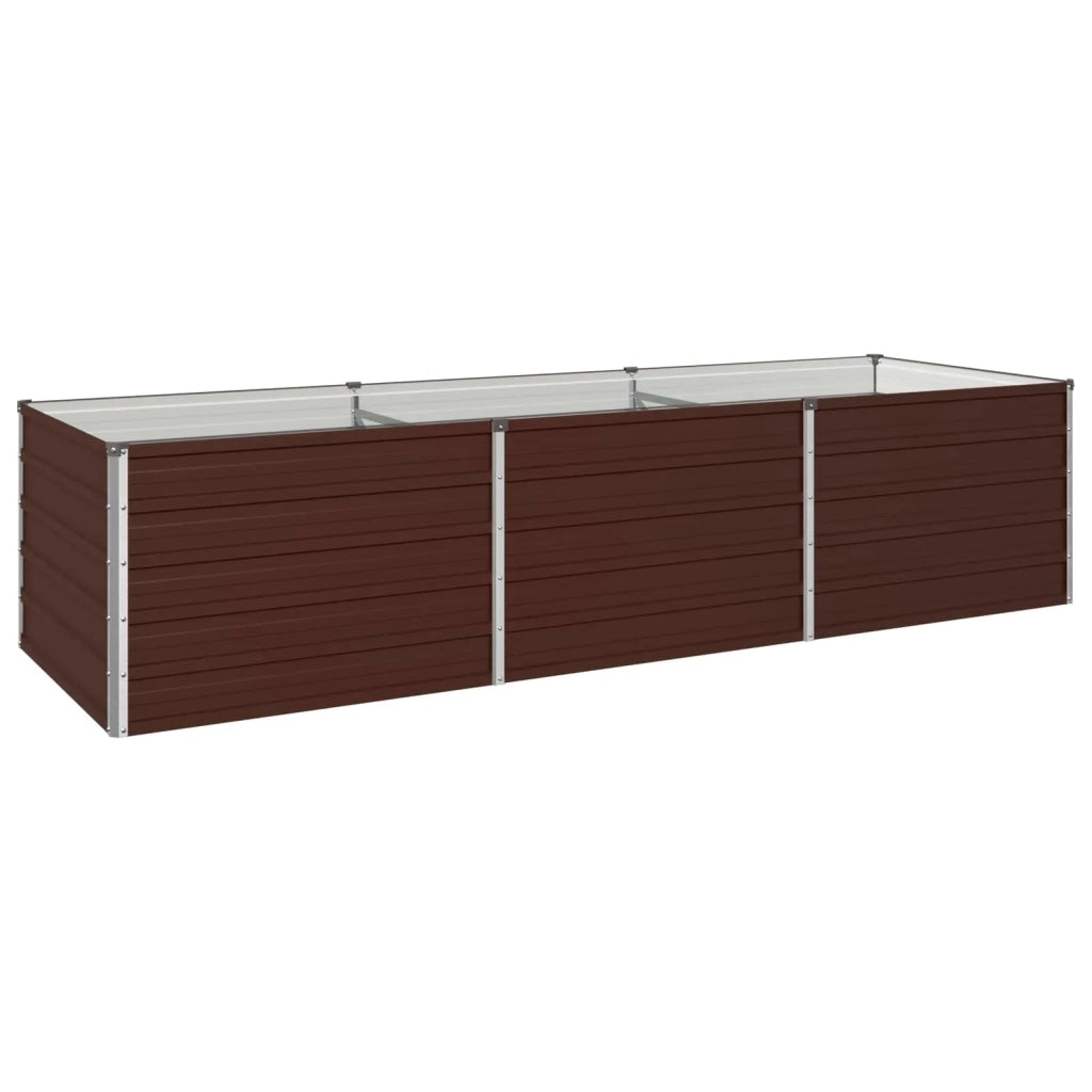 Letto rialzato da giardino Marrone 240 x 80 x 55 cm 8006410