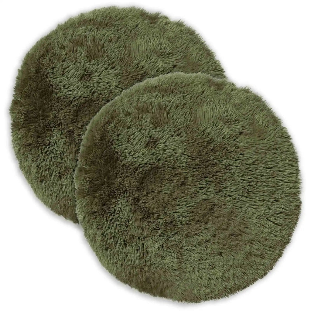 Cuscino con cuscino HEERLEN 6 pz Verde Fleece PV 929220